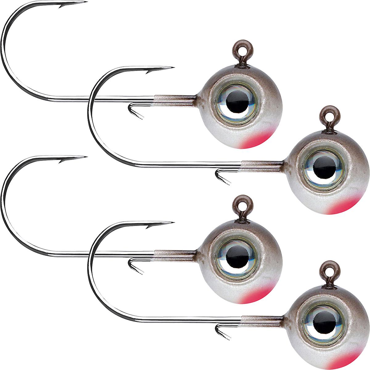VMC 1/8 oz. Neon Moon Eye Jig - 4 Pack - Fathead