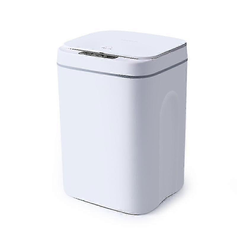 Trash Can Smart Induction Electric Desktop 14l Fully Automatic Household Battery Bin