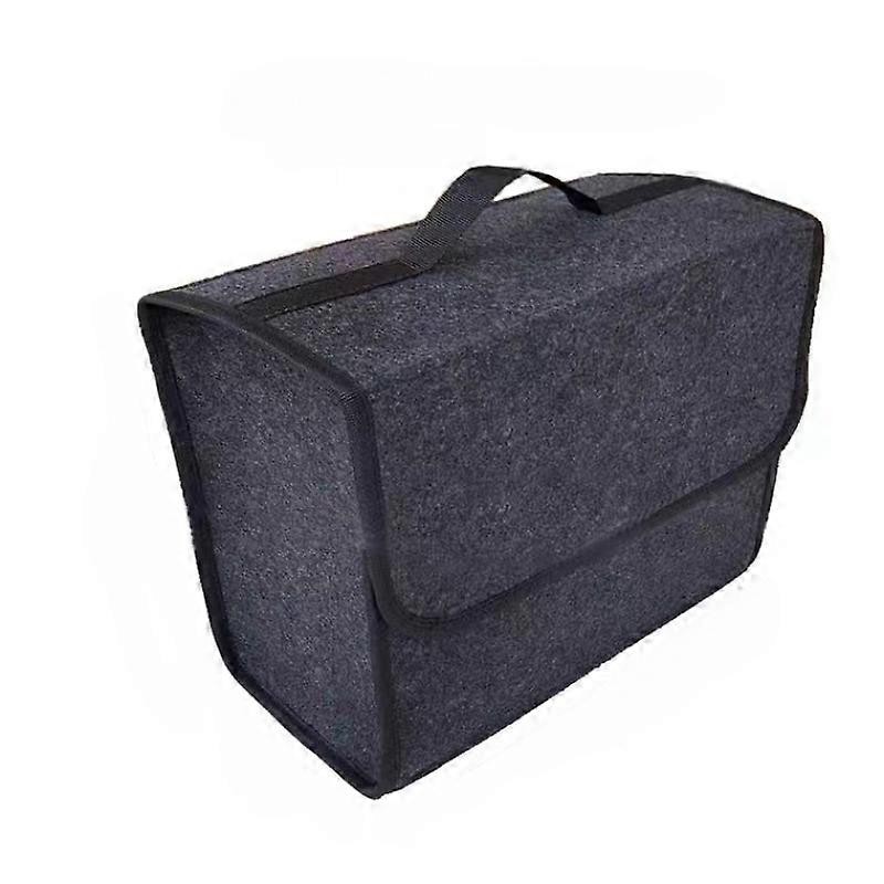 Large Anti Slip Compartment Boot Storage Organizer Tool Car Storage Bag Organizer For Trunk Stowing Tidying Box Auto Accessories