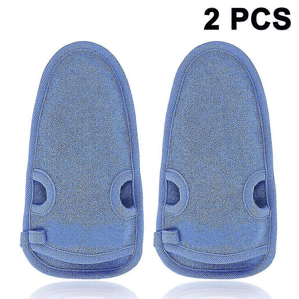 2pcs Exfoliating Gloves,tan Scrubbing Remover Cleansing Gloves