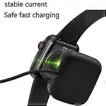 Caricabatterie Magnetico USB Per Smartband Plus – Cavo Di Ricarica Veloce 1 Metro, Protezione Da Sovracorrente (Nero)
