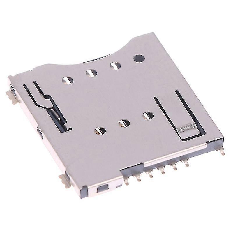 Mup-c792 Micro Sim Card Connector Patch Auto-perçant 6 + 1 P Sim Card Slot Socket