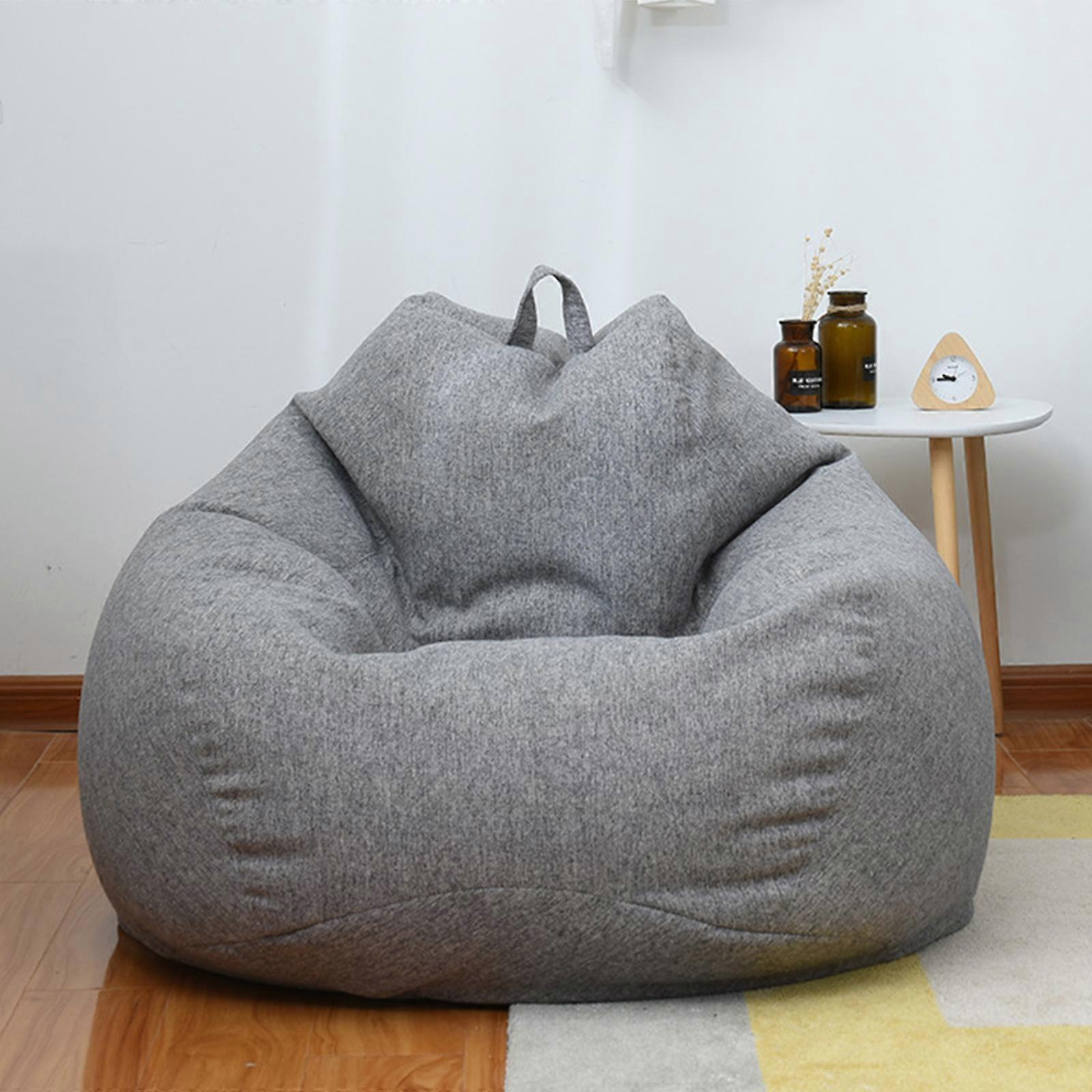 NEW Extra Large Bean Bag Chairs Couch Sofa Cover Indoor Lazy Lounger NO Filling,100% New