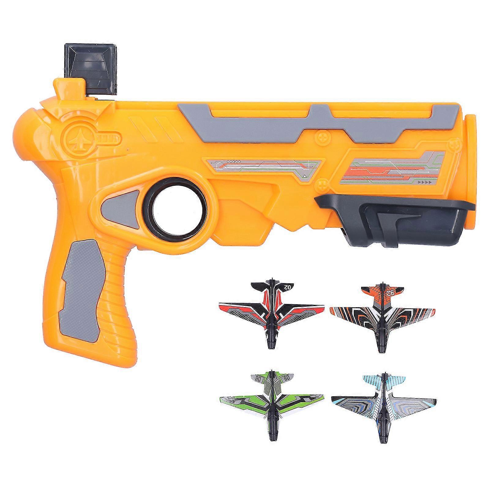 Children's Foam Catapult Airplane Toy - 4pcs with One-Click Ejection