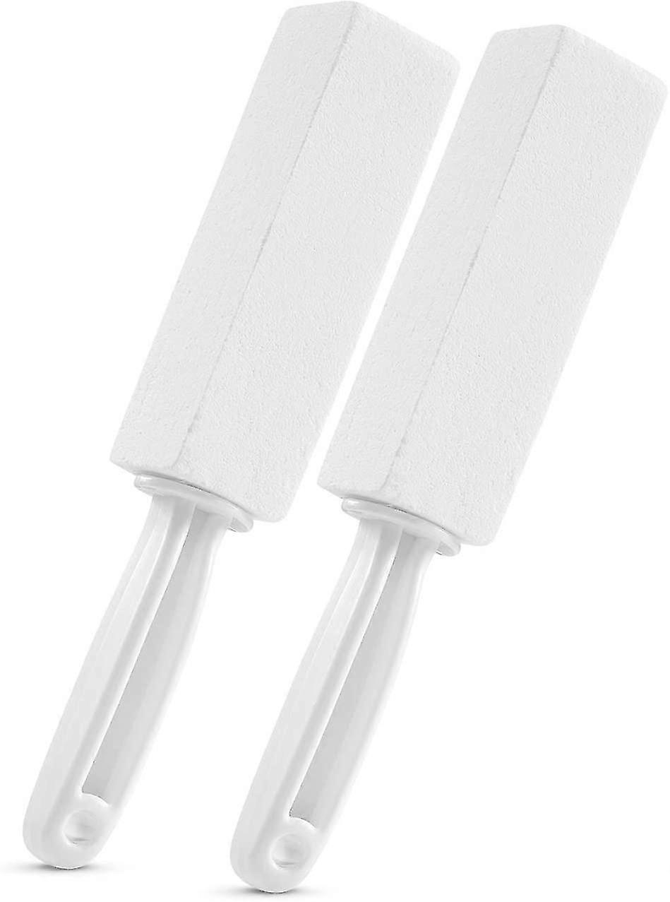 Cepillo de limpieza del inodoro gris 2 piezas Set