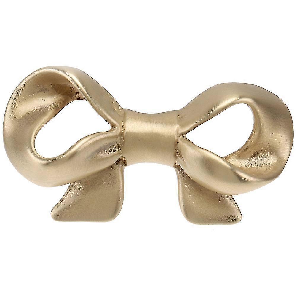 Door Handle Bowknot Shape Brass Cabinet Pull Furniture Handle Knob Door Pull