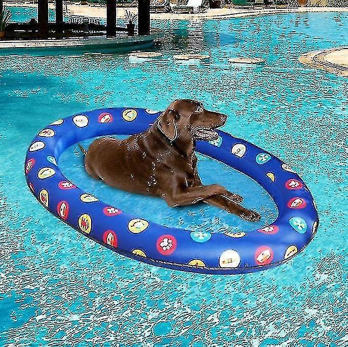 Dog Floats For Pool, Inflatable Pool Float For Dogs Puppies, Large Dog Pool Floats Pet Dog Floating Mat For Summer