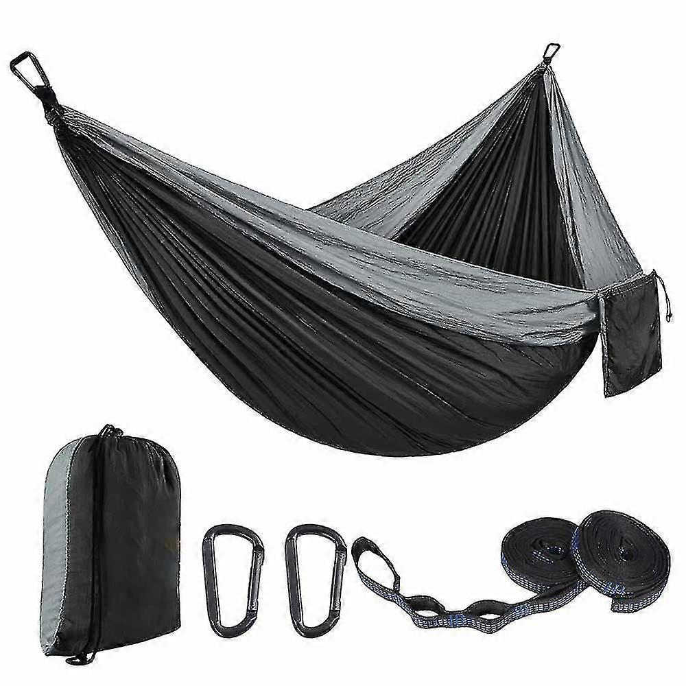 Portable Single Or Double Camping Accessories For Outdoor, Indoor W/ Tree Straps