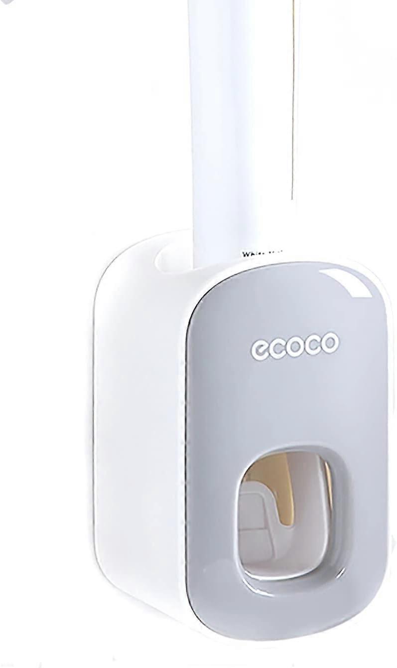 Automatic Toothpaste Dispenser Set with Wall Mount for Bathroom, Novel and simple Toothpaste Squeezer