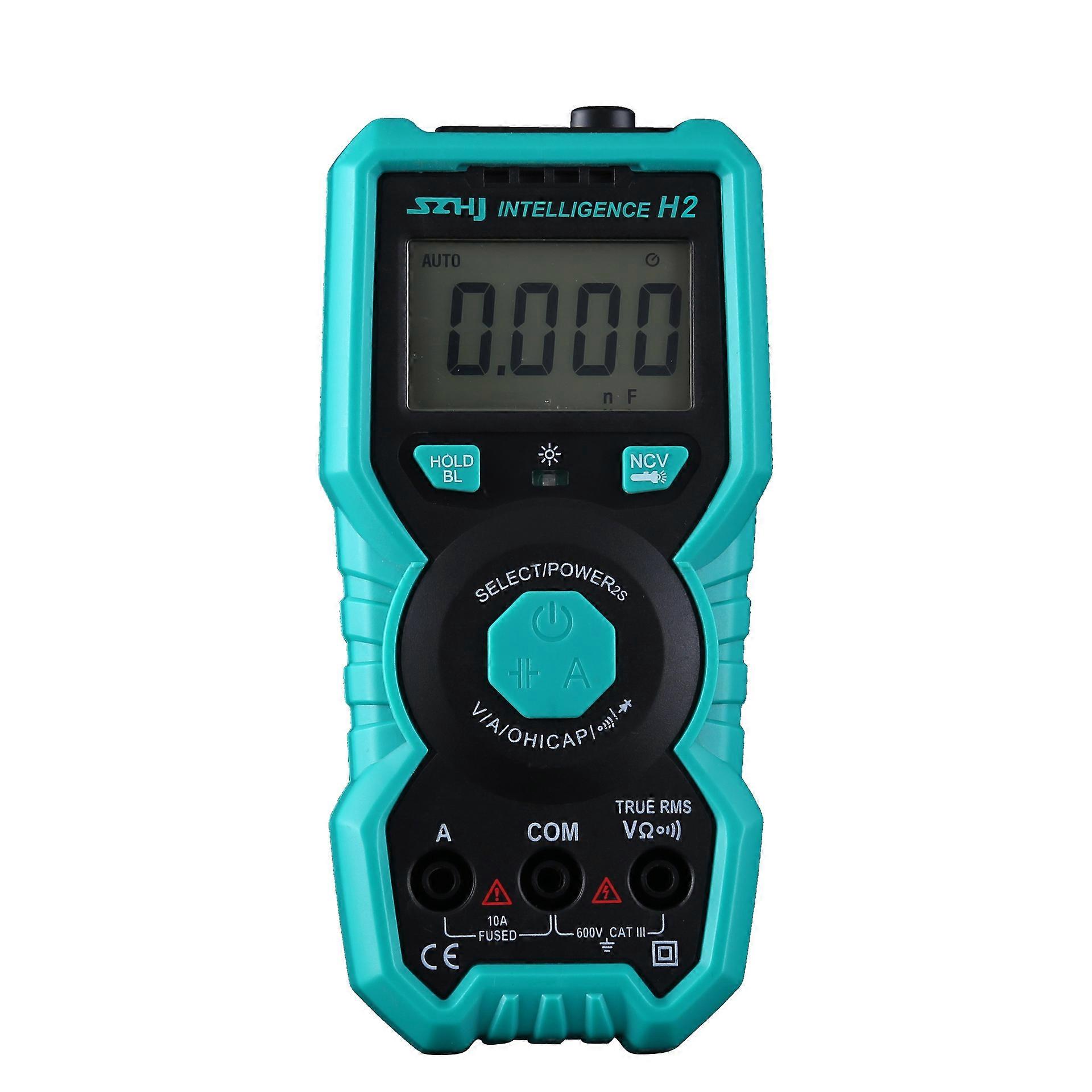 Fully automatic digital display H2 intelligent digital electrical measurement anti-scald multimeter home portable multimeter