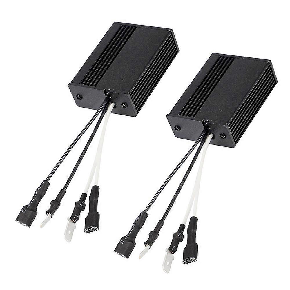 2Pcs H7 H4 H8 H9 H11 H1 9005 HB3 9006 HB4 9012 Canbus Decoder Load Resistor for Car Headlight LED Fog Light Bulb Lamp