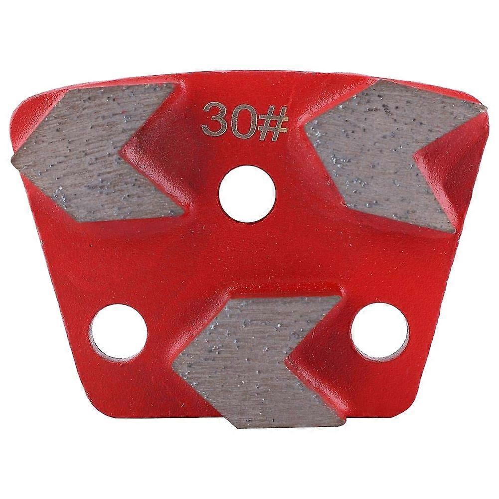 30 Grit Metal Bond Scraper Trapezoid Diamond Floor Grinding Pad Disc for Removing Adhesives Spots Joints
