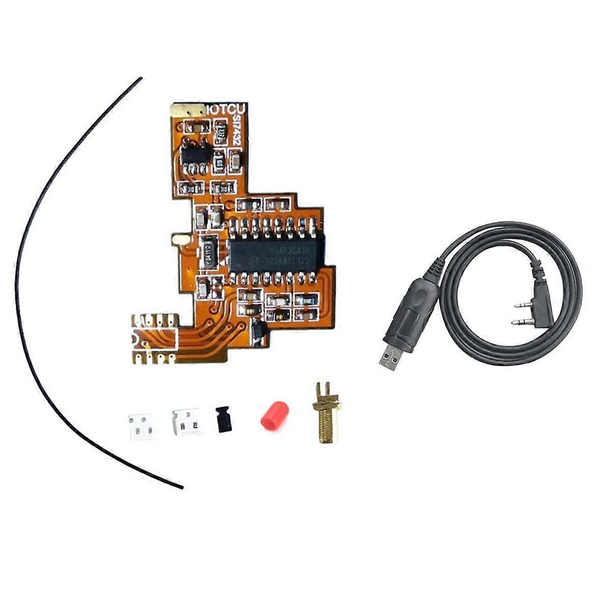 SI4732 Module FPC Modification+USB Programming Cable for K5 K6 HF Shortwave Reception/Dual Antenna Solution