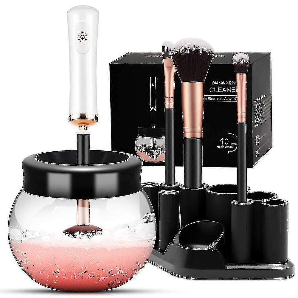Makeup Brush Cleaner Dryer, Makeup Brush Cleaner Machine With 8 Rubber