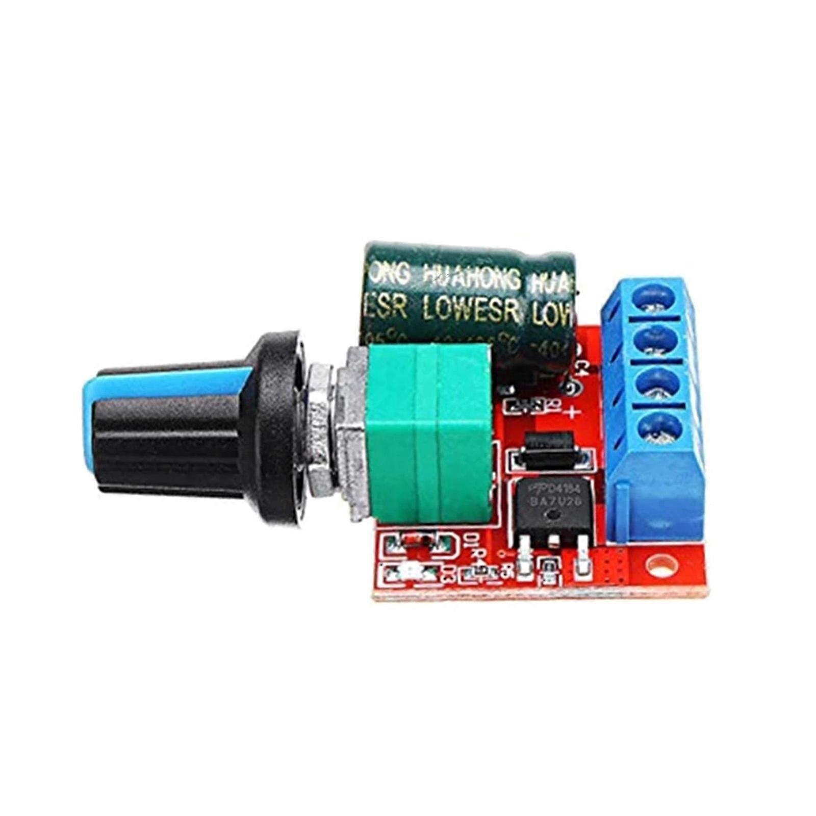 PWM Adjustable 5A 90W 4.5V-35V 12V for DC Motor Speed Controller Module Regulator