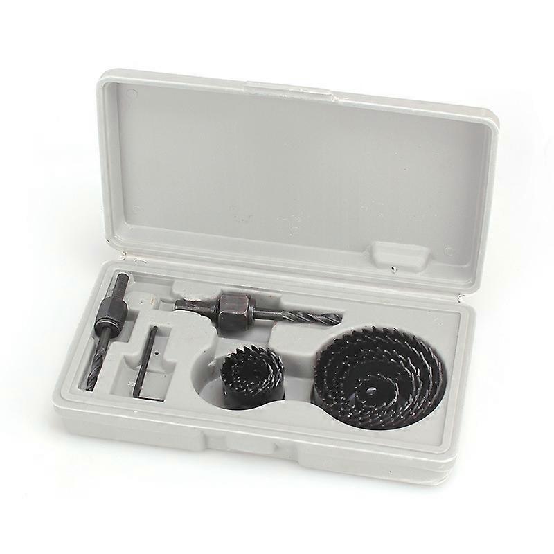 1116 قطعة منشار ثقب النجارة مجموعة مثقاب الكربون الصلب 19-127 مم مجموعة القاطع ثقب السقف الجصي لمجموعة منشار ثقب ثقب الخشب