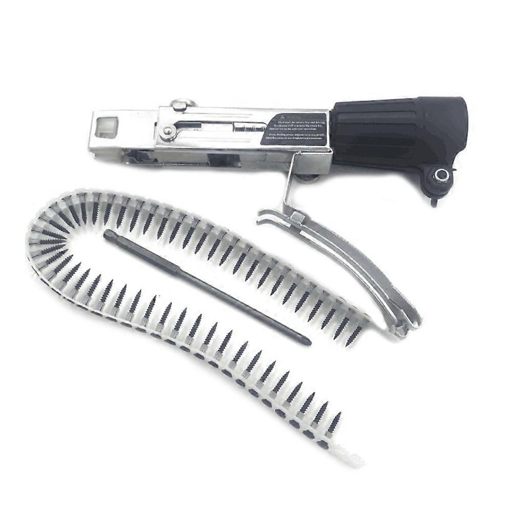 Automatic Electric Woodworking Tool Screwdriver Chain Nail Adapter Power Drill