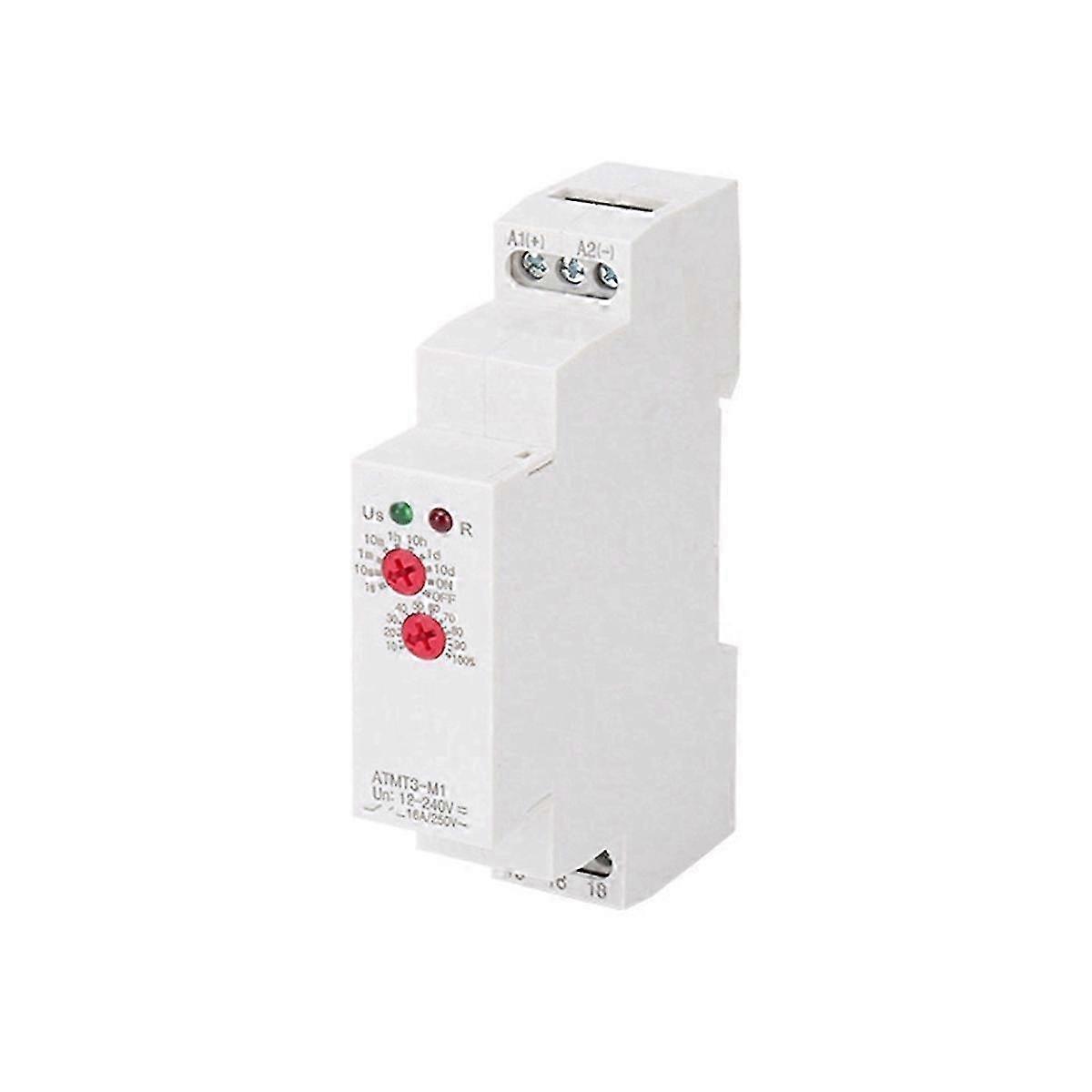 Atmt3-m1 Multifunctional Time Relay Signal Delay Relay Rail Installation