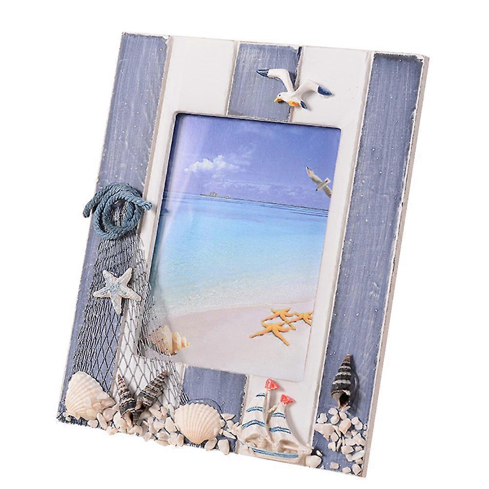 Table Top Display Stand Handcrafts Display Frame Ocean Theme Photo Frame Tabletop Picture Frame