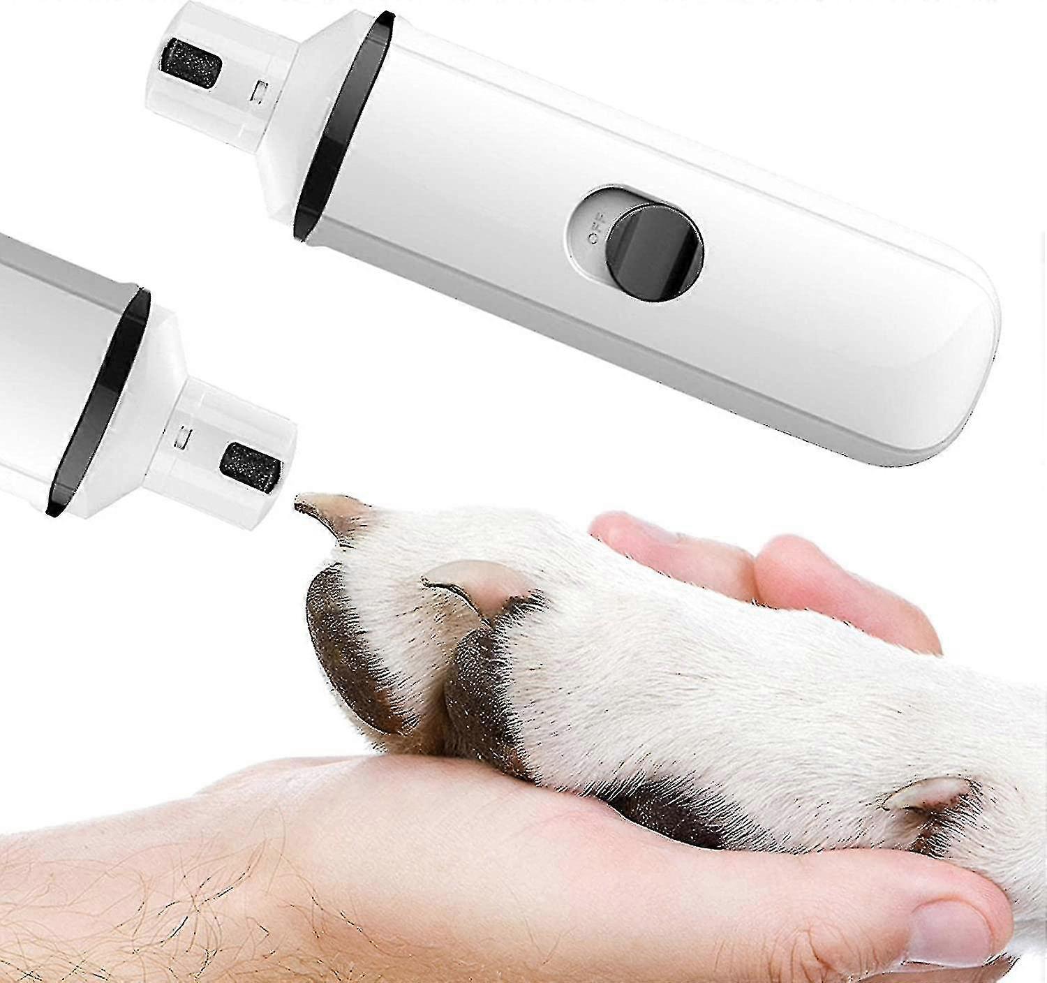 Dog Nail Cutter, Electric Quiet Claw Cutter For Dogs, Painless Nail File, Suitable For Small To Large Dogs And Cats
