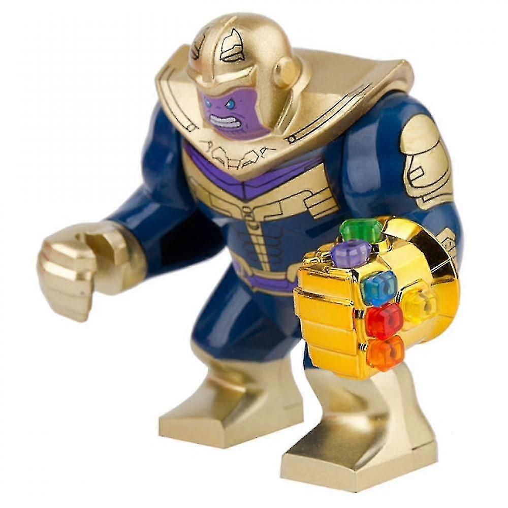 7cm End Game Thano Armor With Infinity Gauntlet Sword Big Size Figures Mini Dolls Building Blocks Toy For Children Gift Halloween High Quality