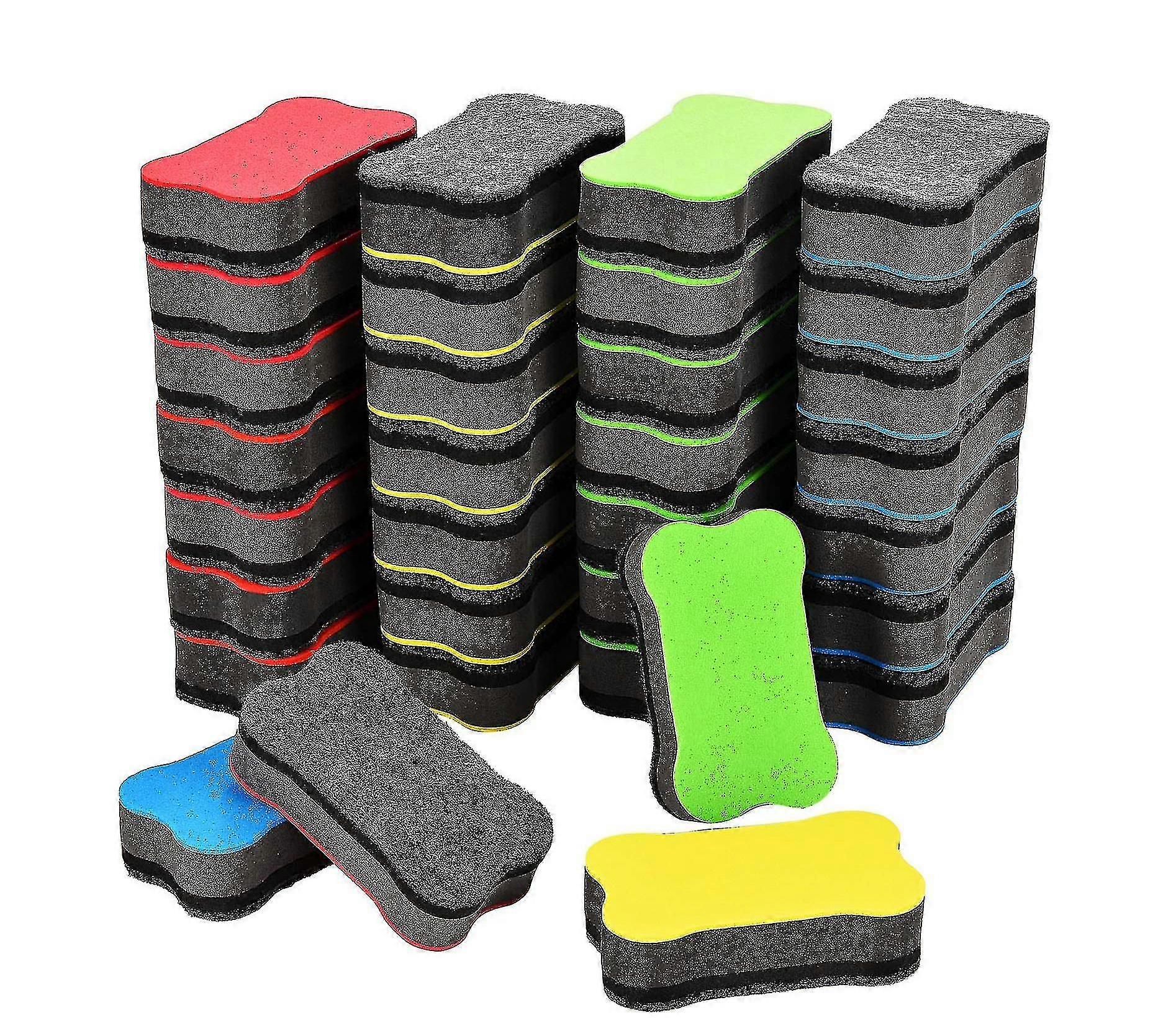 32 Pieces Magnetic Chalkboard Eraser