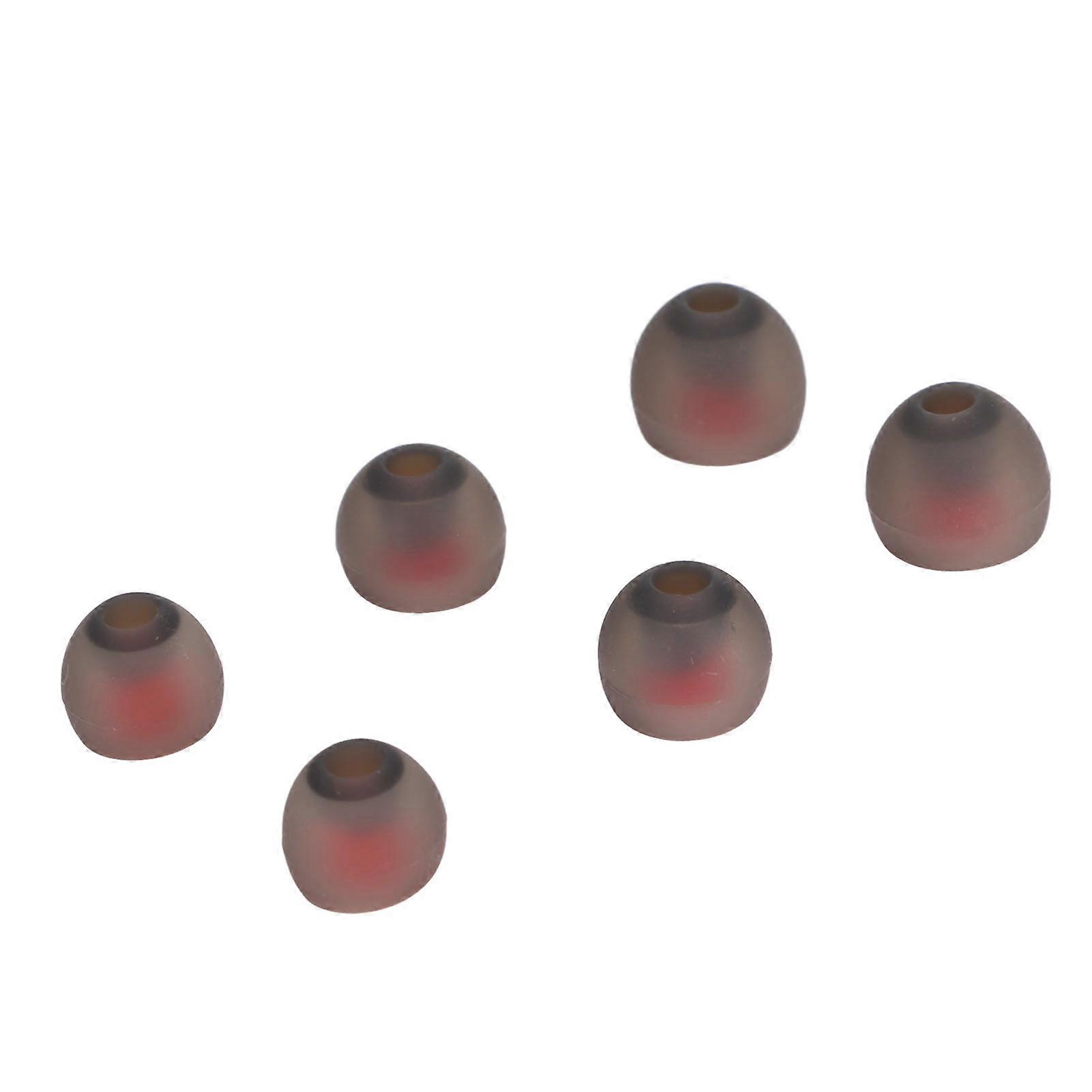 6Pcs Earbud Tips Replacement Ergonomic Noise Reduction Earbuds for 3.8?5.8mm Earbuds