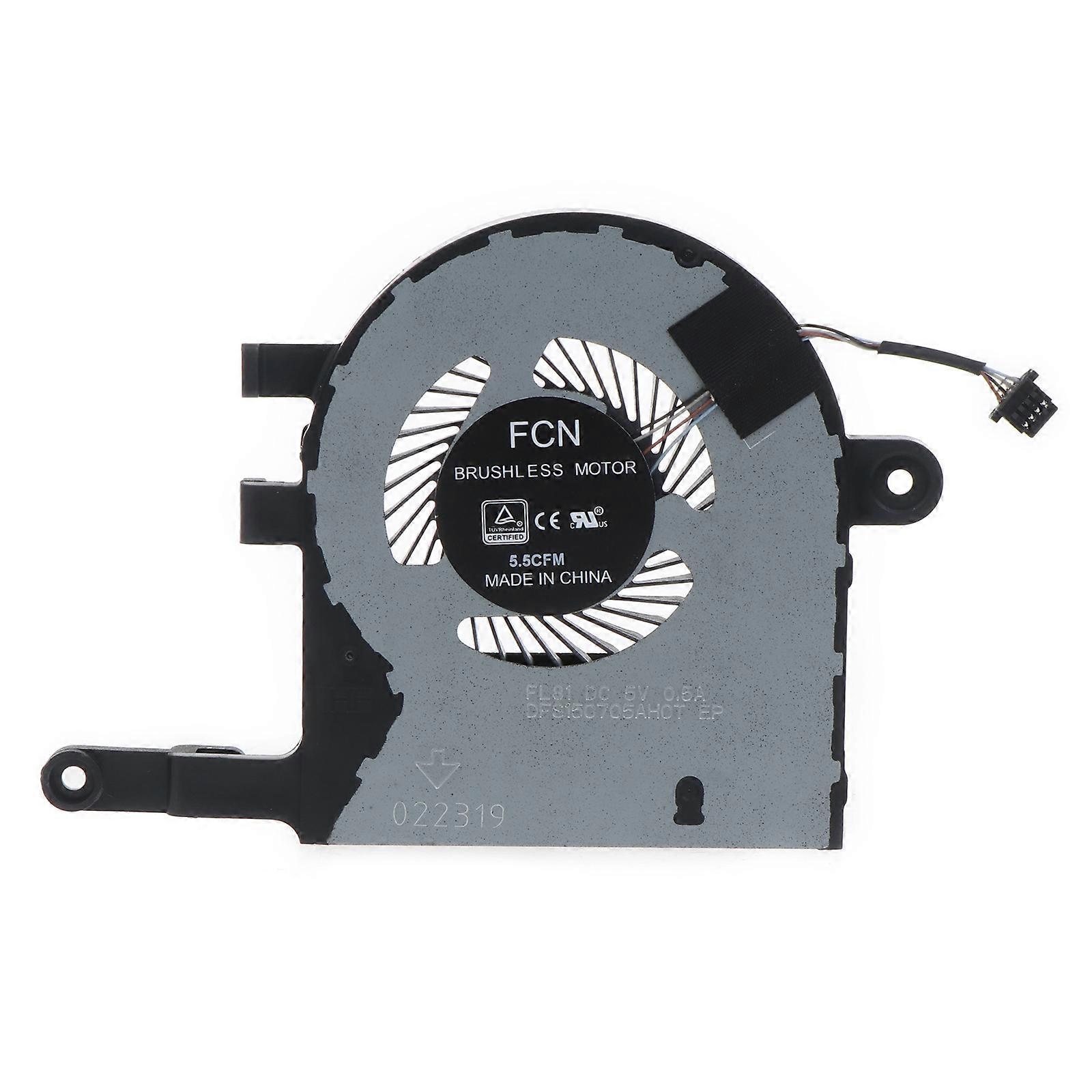 Notebook-Lüfter für DellInspiron 15 (5583) 0T82W1 0.5A 4Pin CPU Radiator