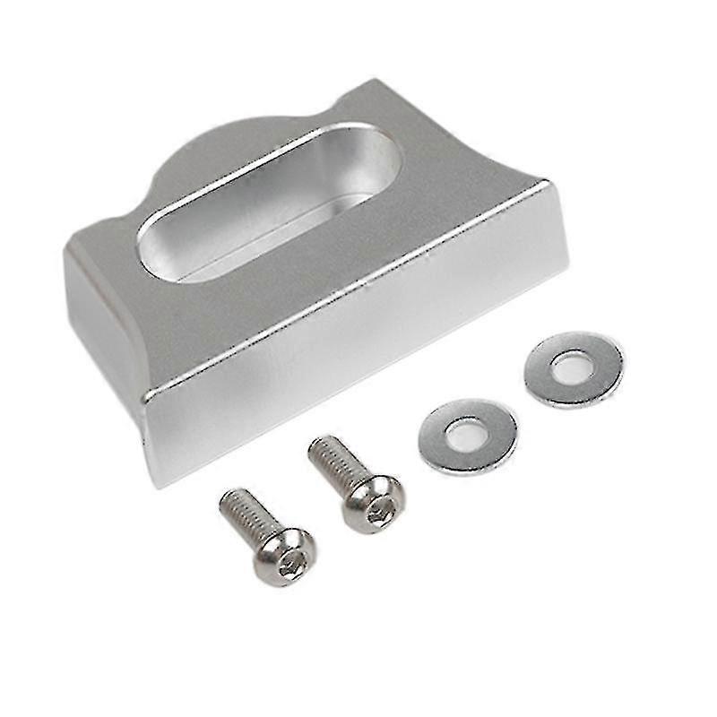 Car Tailgate Latch Bumper Stop Tailgate Alignment , Silver