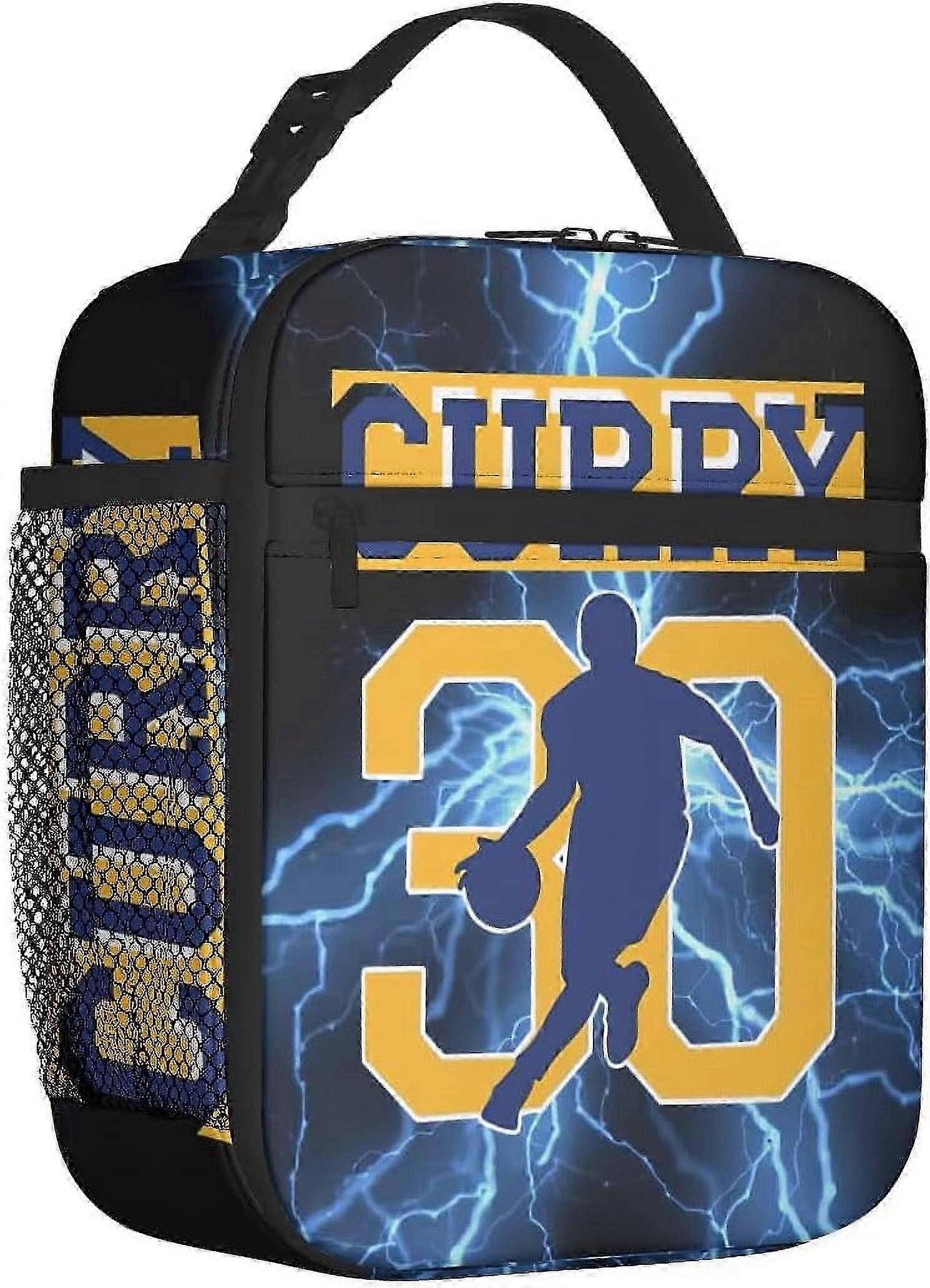 Basketball Lunch Box for Boys Portable Thermal Lunch Bag Reusable Insulated Lunchbox Meal Bag For School Hiking Picnic