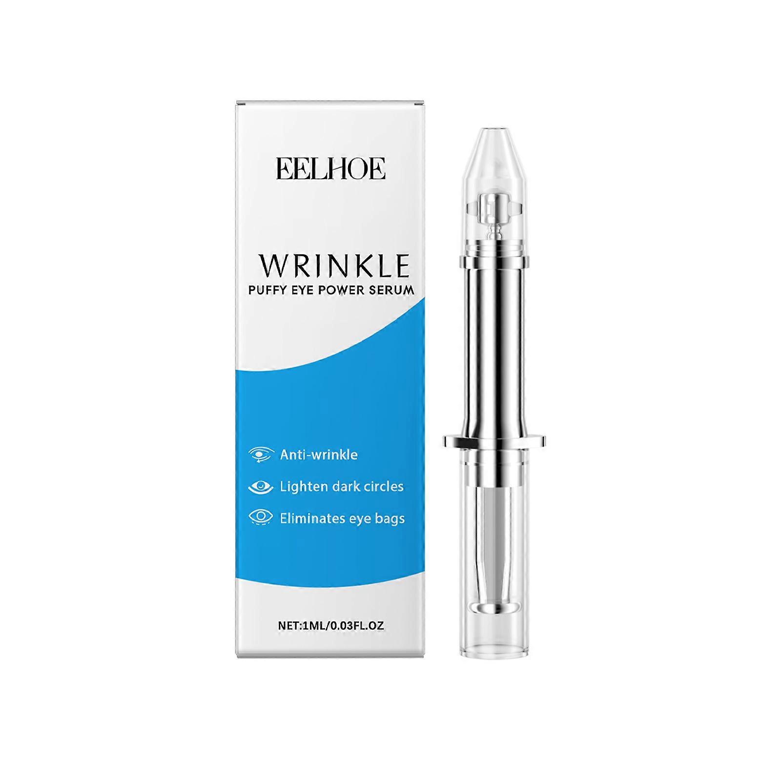 Hydrating & Firming Eye Serum for Dark Circles, Puffiness & Fine Lines - Deep Penetration, Anti-Aging