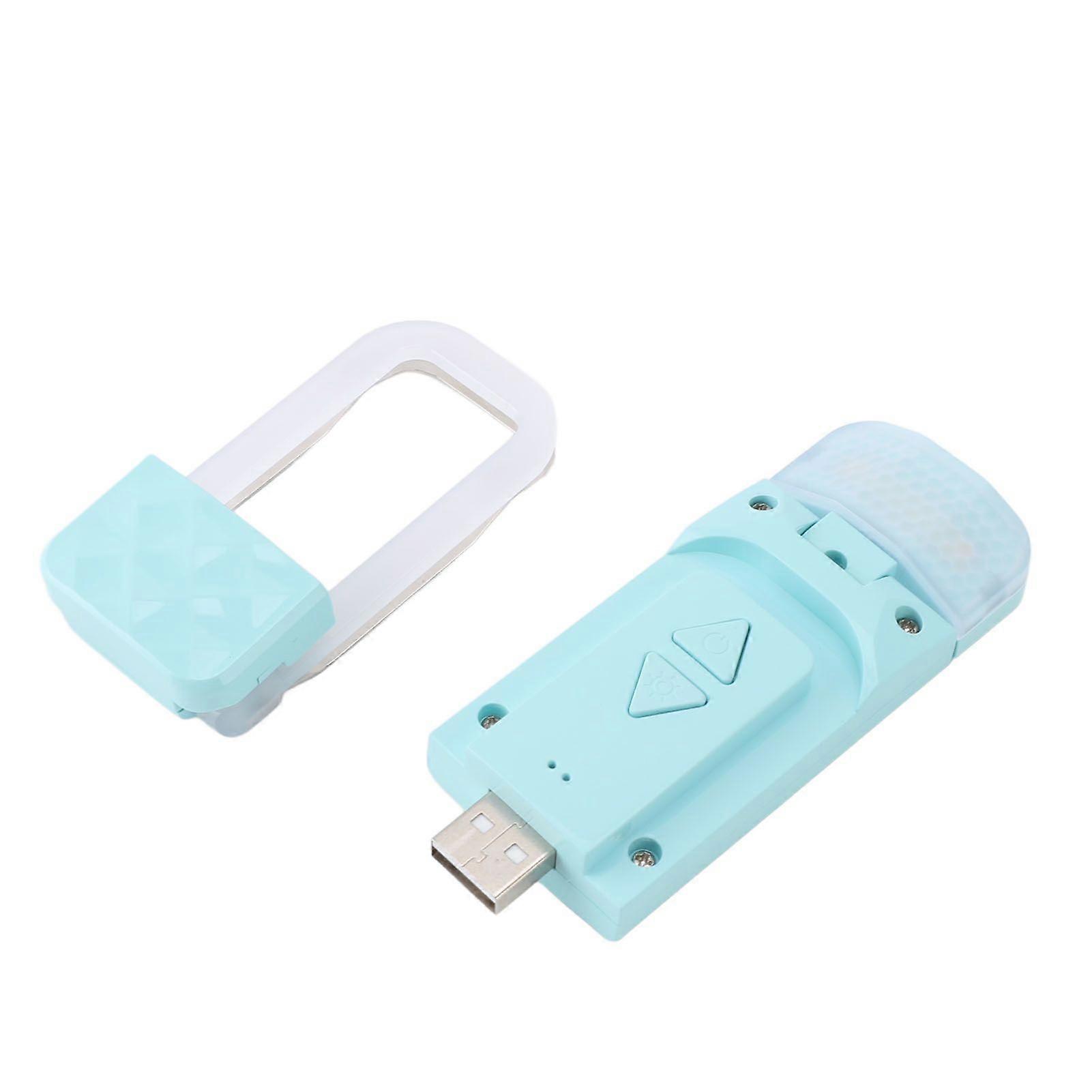 Reading Light Rechargeable Book Light for Reading in Bed Ultralight Clip On LED Bookmark Lamp with 3 Colors 5 Brightness Adjustable for Book Lovers