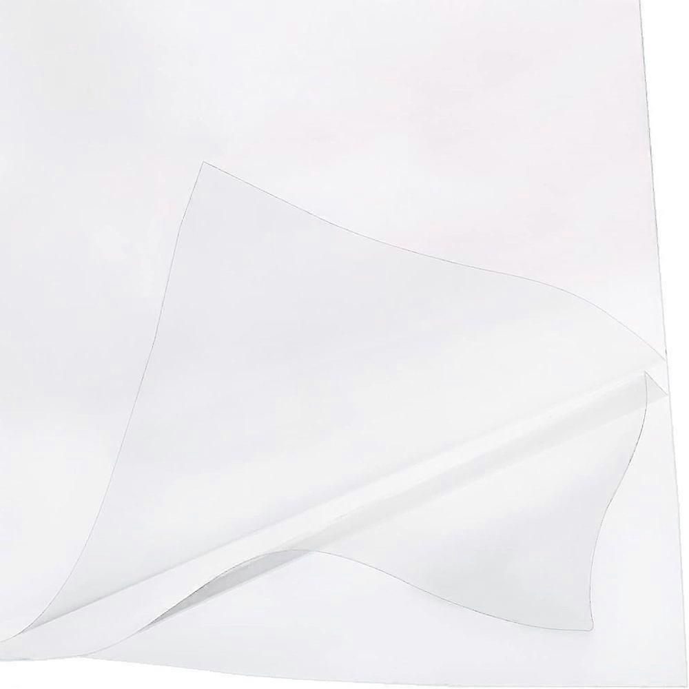 A4 PET Self Adhesive Laser Sticker for DIY Card Rectangle Clear 21x30cm