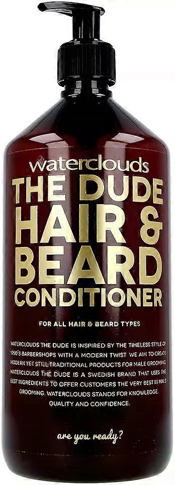 Waterclouds The Dude Hair and Beard Conditioner, 1000 ml