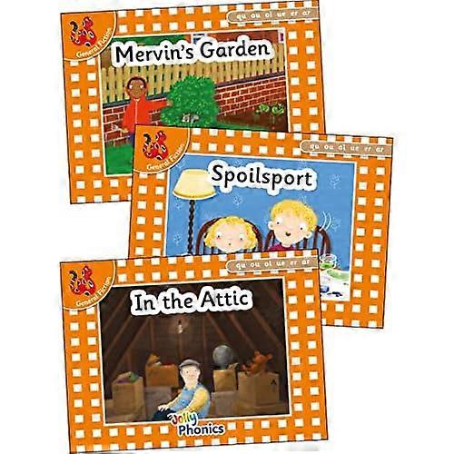 Jolly Phonics Orange Level Lesere Sett 7: i Prekursive Letters (britisk engelsk utgave)