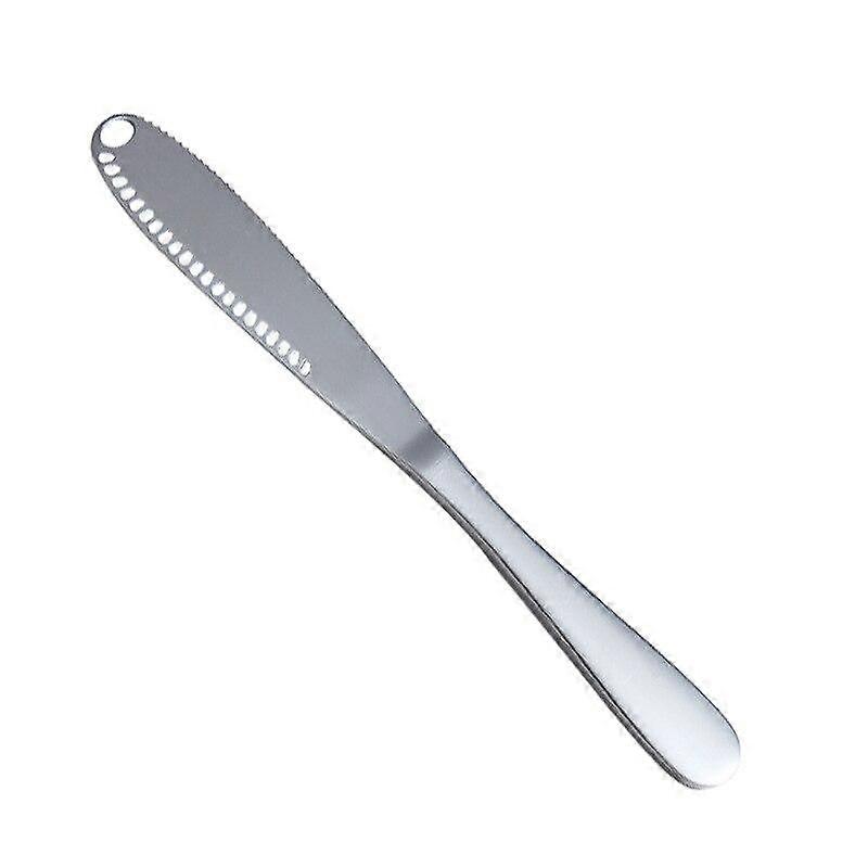 Butter Knife Cheese Cutter with Hole Cheese Grater Stainless Steel Kitchen Accessories Wipe Cream Bread Jam Tools Kitchen Gadget