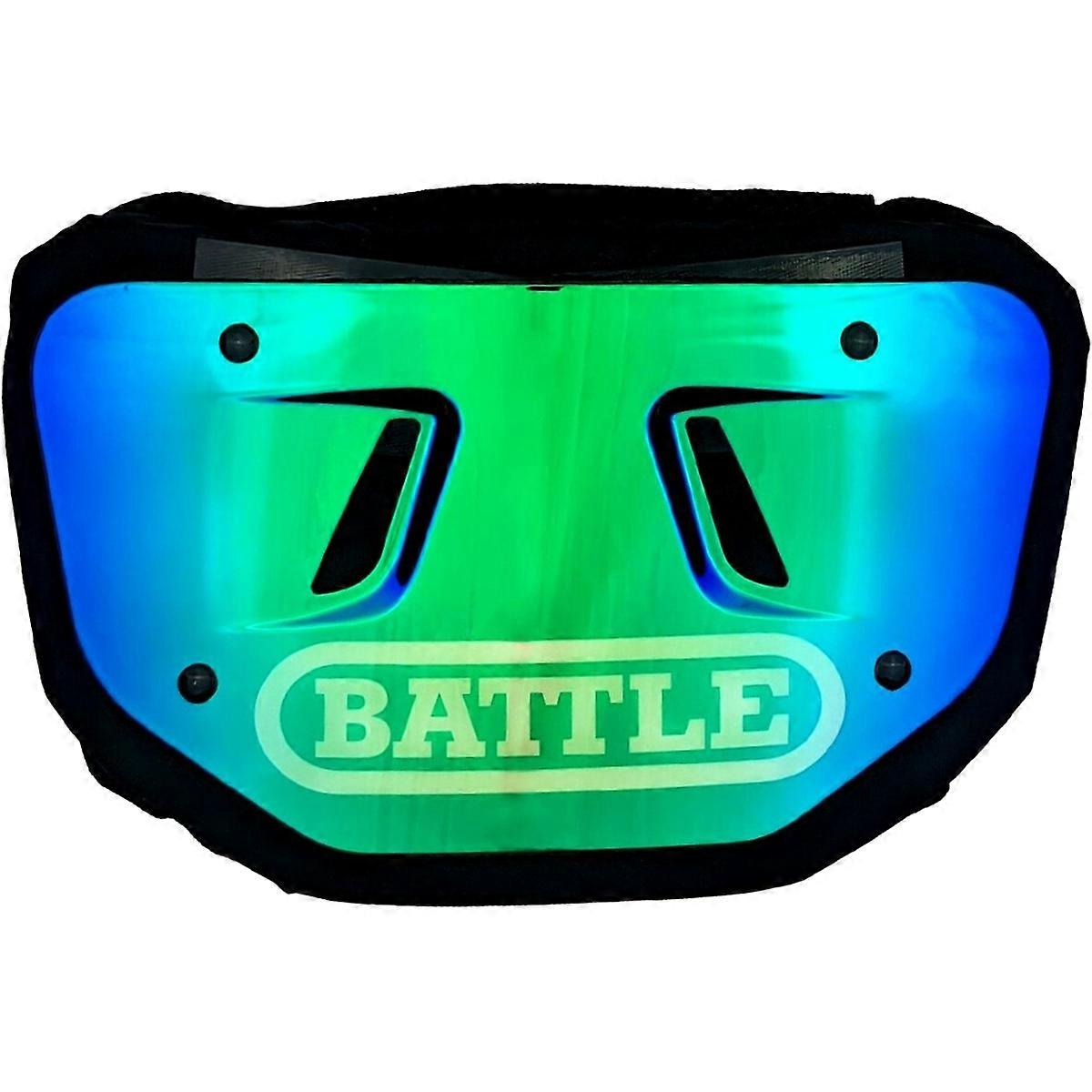 Battle Sports Prism Chrome Προστατευτική Πλάτη Ποδοσφαίρου - Μπλε/Πράσινο