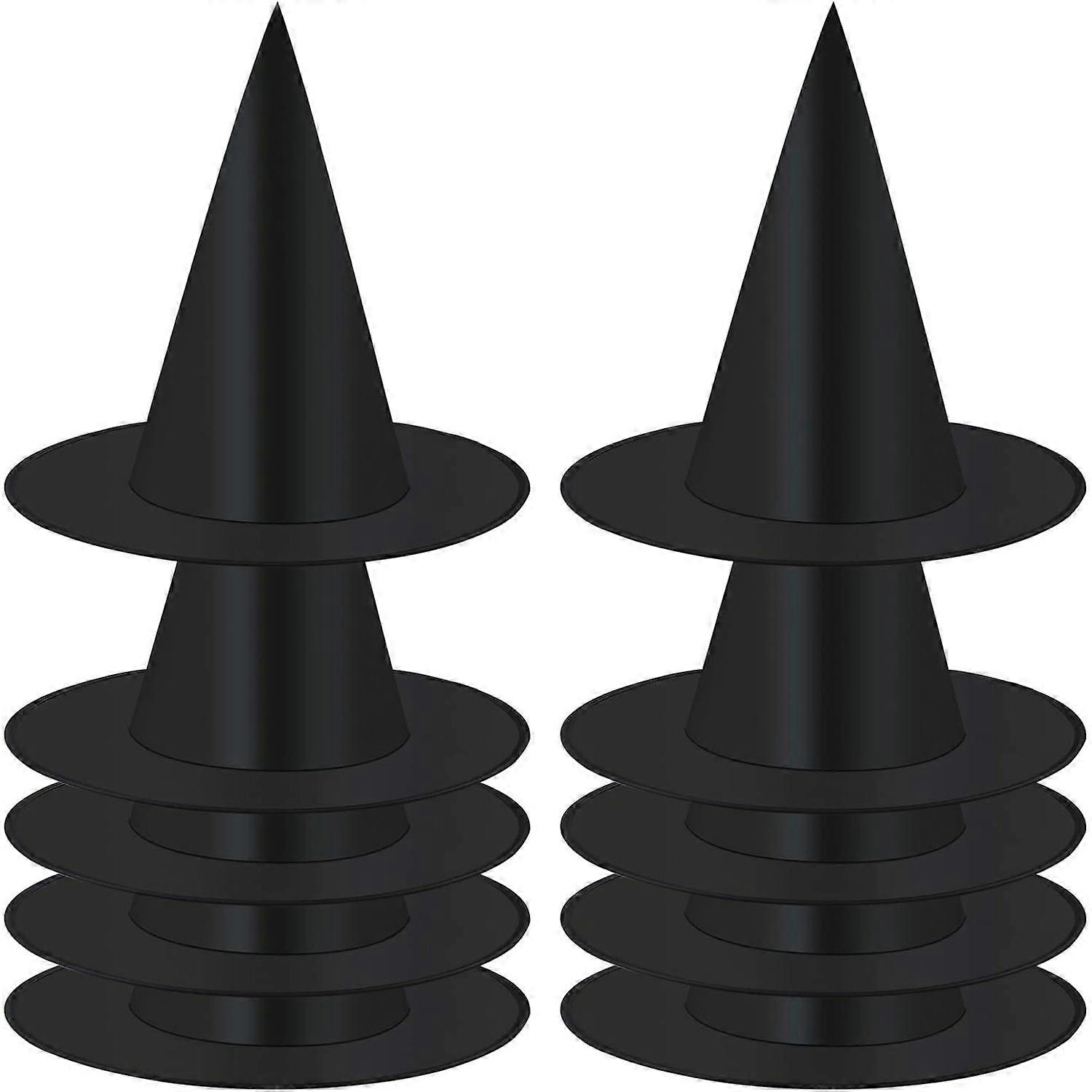 10-Piece Halloween Hats Set, Polyester