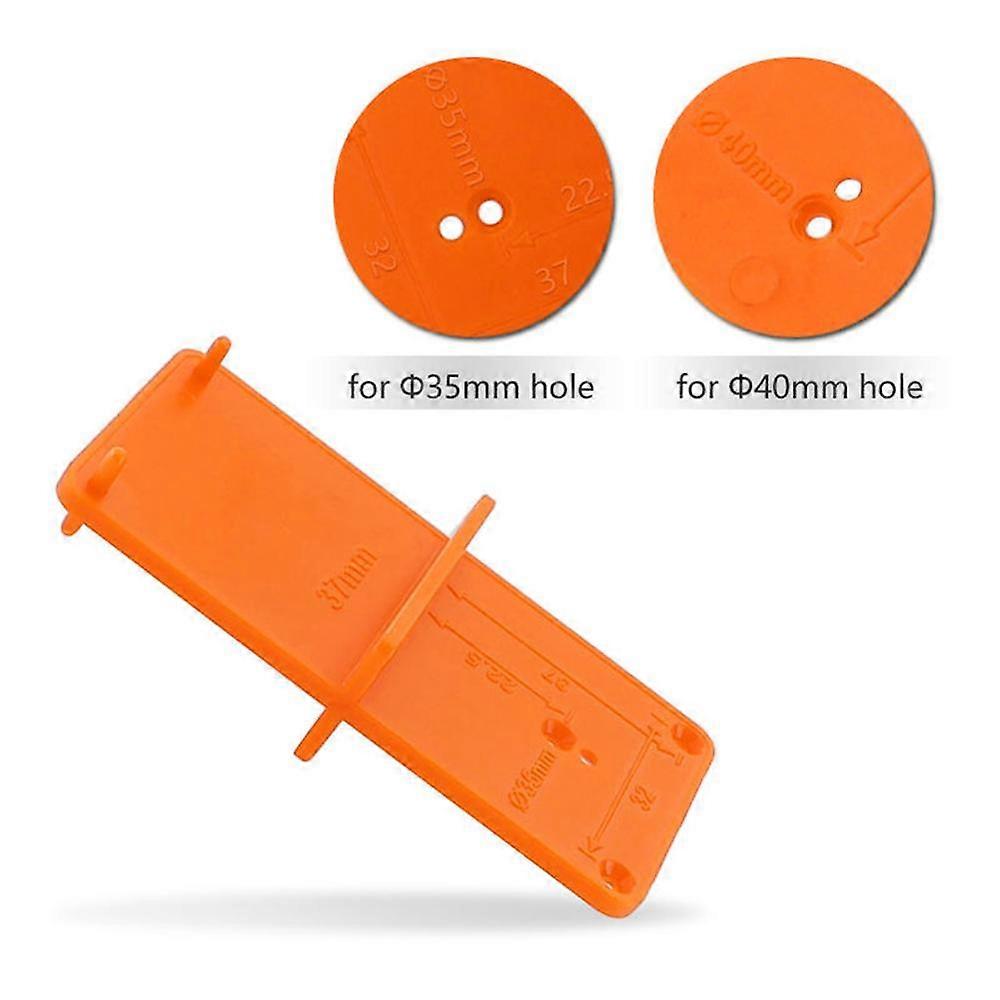 35/40mm Woodworking Punch Hinge Drill Hole Opener Locator Guide Drill Bit Hole Tools Door Cabinets DIY Template Woodworking Tool