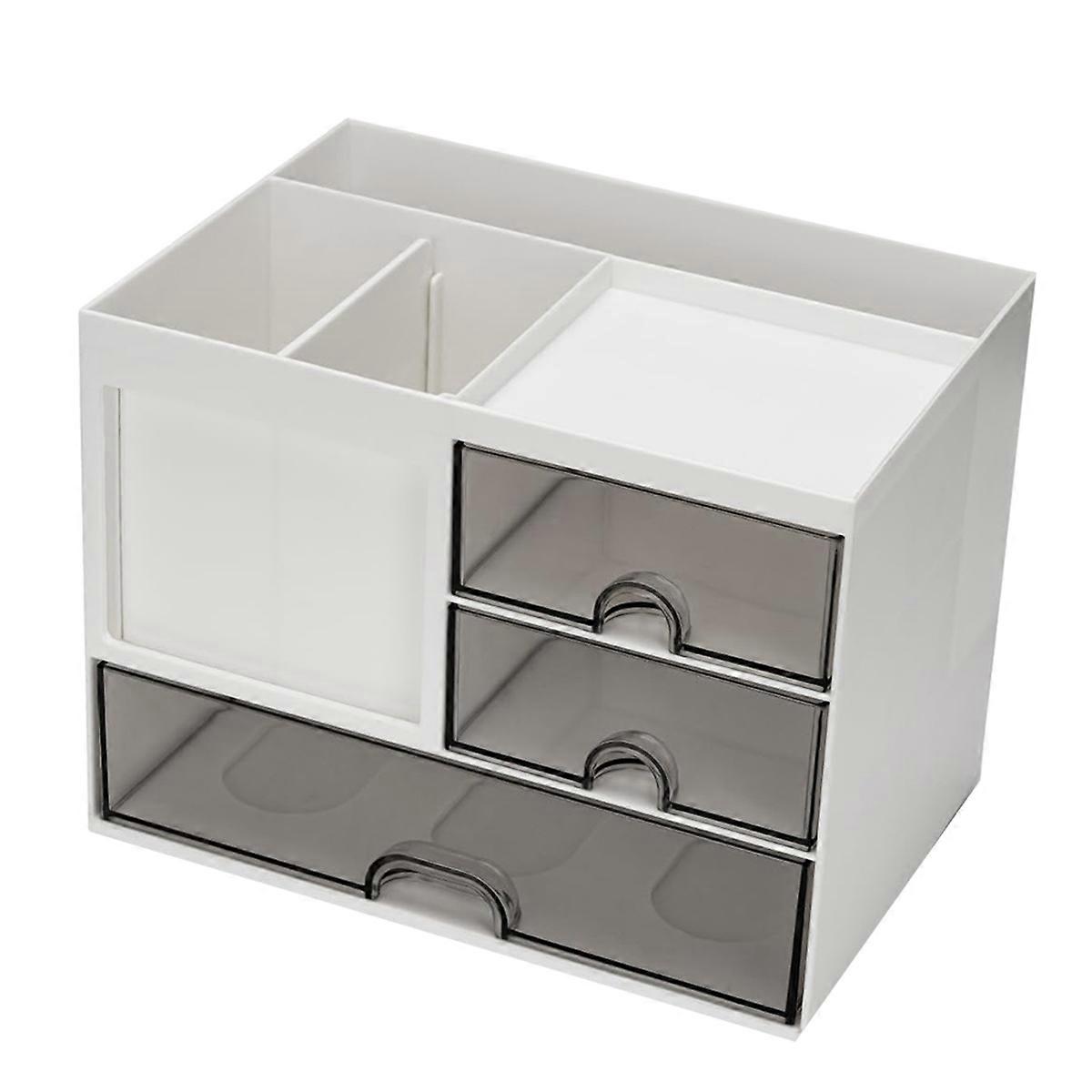 Desk Organizer with 3 Drawer,Multi-Functional Pencil Pen Holder for Desk,Desk Organizers and Storag