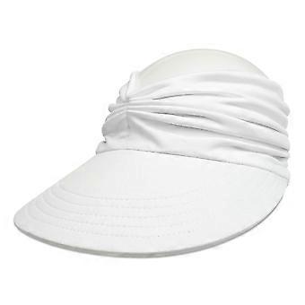 (White) Women's Sun Hat, Wide Brim Outdoor Sun Hat