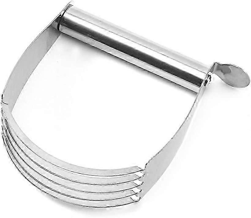 Dough Blender Stainless Steel Pastry Cutter Flour Cream Manual Mixer Bench Scraper