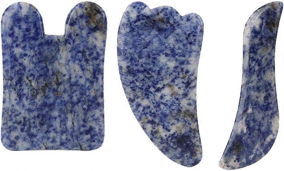 Facial Scraping Kit - S-Shaped Gua Sha Scraper Tool for Anti-Aging, Skin Care, Face Lift - Home & Salon Use
