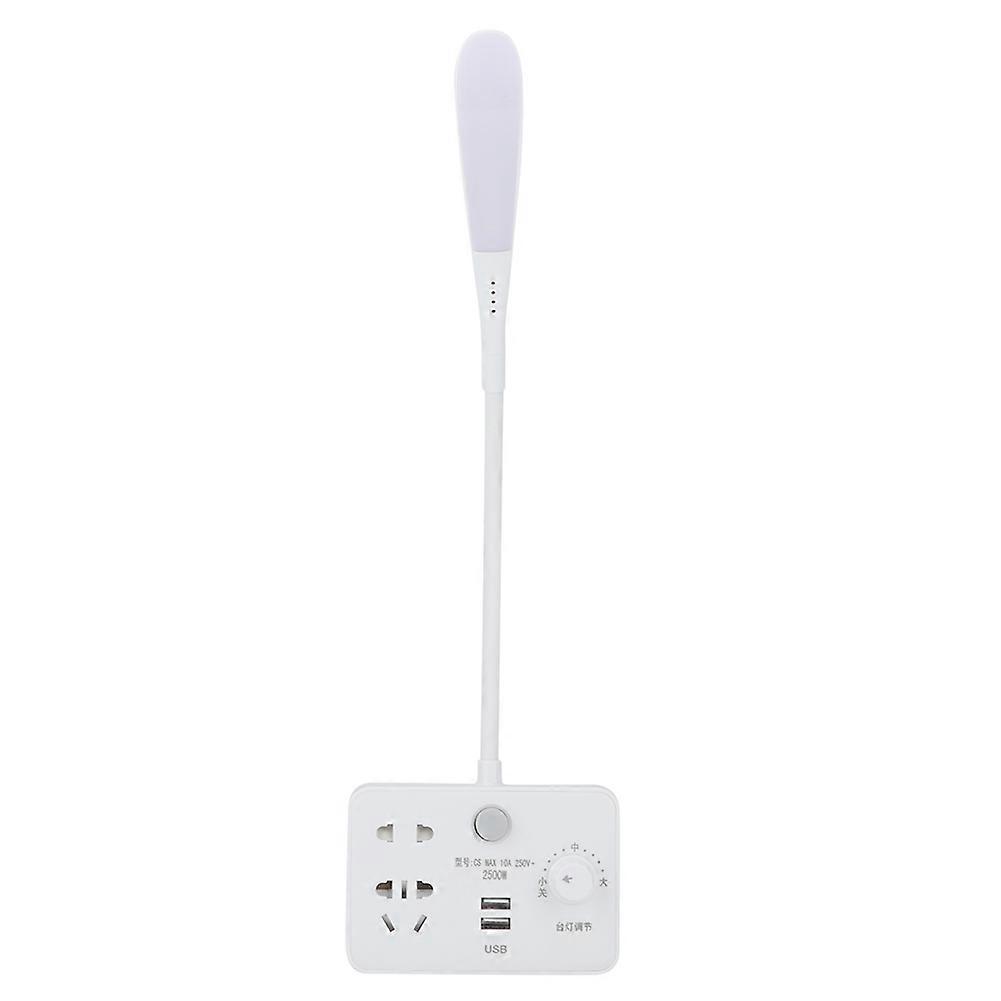 Household Office Universal Socket Converter with Desk Lamp, AU Plug Power Adapter, 220V Multi-Functional Design
