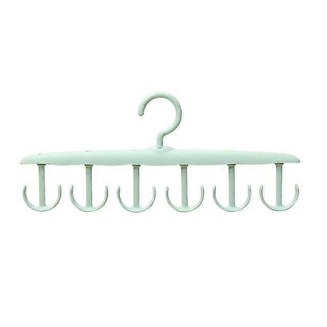 Multi-Functional Clothes Hanger Racks Support Circle Drying Plastic Scarf Hanger Socks Wardrobe Storage Rack For Tie Belt Bra