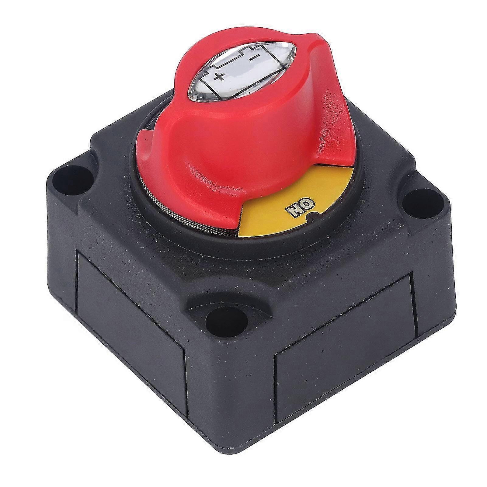 Battery Disconnect Switch DC On Off Corrosion Resistance Battery Master Switch with Screws