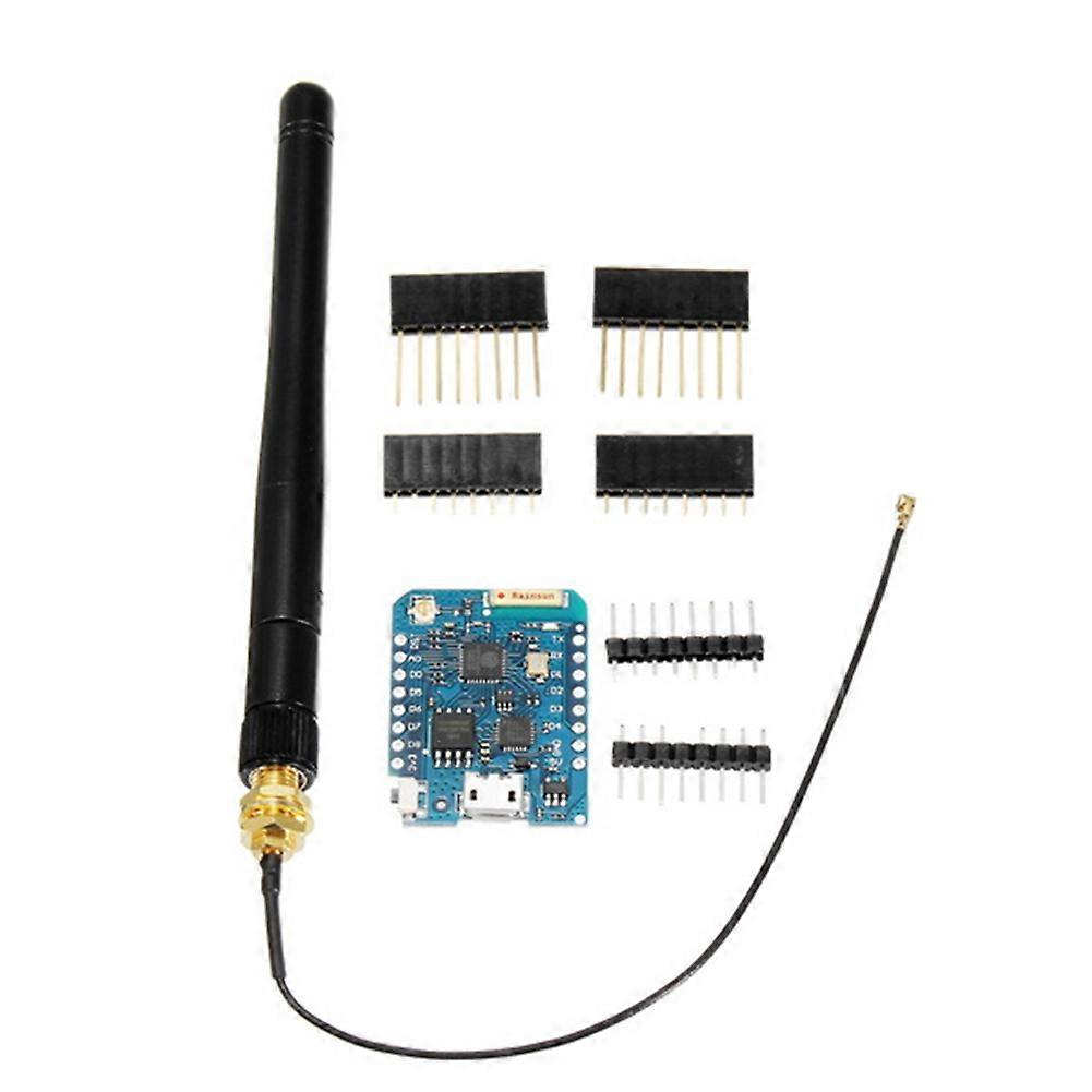 Wifi Module Microcontroller Board Compact Size with External Antenna for Prototyping