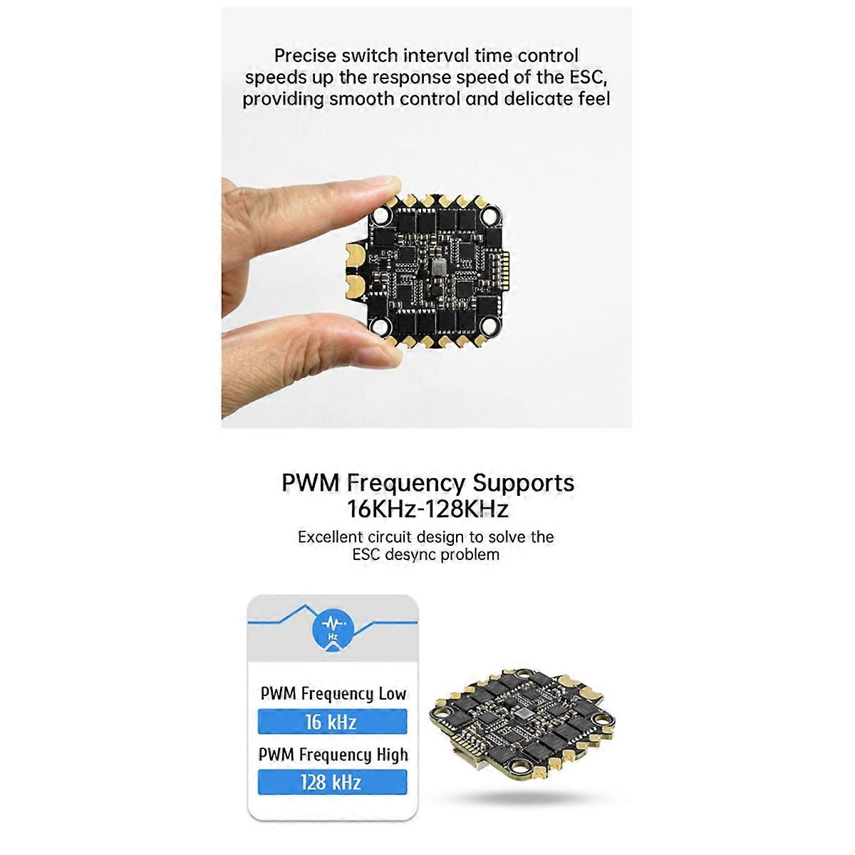 E70 G2 2-8S 70A Firmware 128K 4 IN 1 ESC für FPV Racing AM32
