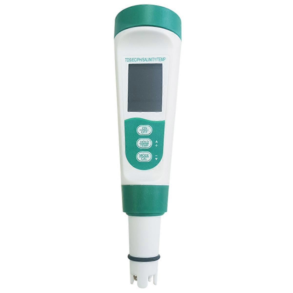 5 in 1 TDS Meter PH Tester PH/TDS/EC/Salt/Temp Tester