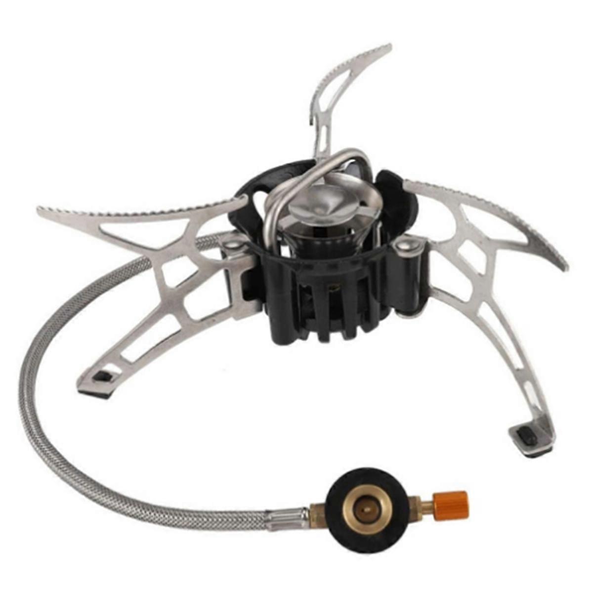 موقد غاز التخييم موقد حقائب الظهر المحمول القابل للطي في الهواء الطلق 3500 واط